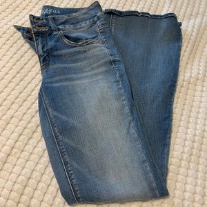 American Eagle artist flare jeans